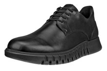 ECCO Sneaker Gruuv Studio Derby (Premium-Leder) schwarz Herren