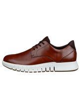 ECCO Sneaker Gruuv Studio Derby (Premium-Leder) braun Herren