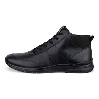 ECCO Alltag-Halbstiefel Irving Zip Ankle Boot (Vollnarbenleder, wasserdicht) schwarz Herren