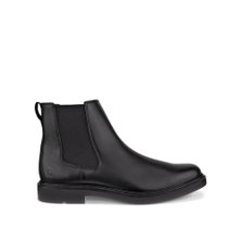 ECCO Half Boots Metropole London (Chelsea Boots made of full-grain leather) black men's