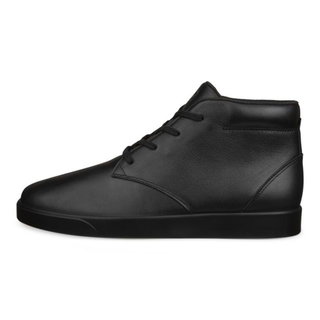 ECCO Alltag-Halbstiefel Street Lite (Vollnarbenleder) schwarz Herren