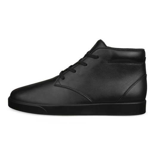 ECCO Alltag-Halbstiefel Street Lite (Vollnarbenleder) schwarz Herren