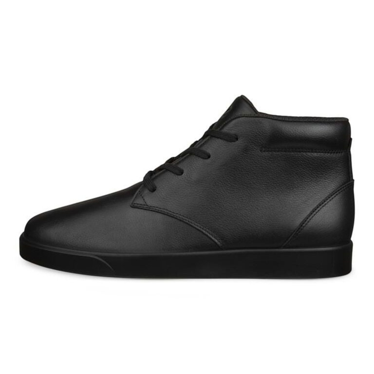 ECCO Alltag-Halbstiefel Street Lite (Vollnarbenleder) schwarz Herren