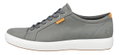 ECCO Sneaker Mens Soft 7 (aus Premium-Leder) hellgrau Herren