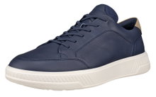 ECCO Sneaker Move (Vollnarbenlederl) navyblau Herren
