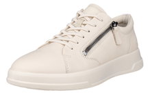 ECCO Sneaker Move Zip Lace (Premium-Leder) beige Damen