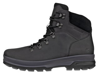 ECCO buty zimowe Rugged Track WP Lace Boot (skóra premium, wodoodporne) czarne męskie