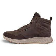 ECCO codzienne półbuty Exostride GTX (skóra nubukowa, wodoodporne) ciemnobrązowe męskie