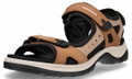ECCO Yucatan Leather Sandal brown/beige Ladies