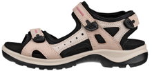 ECCO Sandale Yucatan Leder rosa/beige Damen
