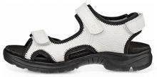 ECCO Sandale Hike 3 Strap (Leder) weiss Damen