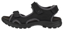 ECCO Sandale Hike 3 Strap (Leder) schwarz Damen