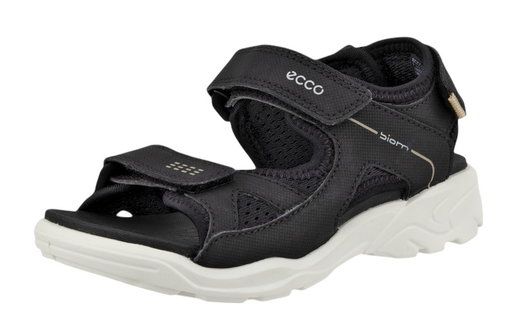 ECCO Sandale Biom Raft (Klettverschluss) schwarz Kinder