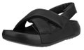 ECCO Sandale Cozmo Croos (Vollnarbenleder) schwarz Damen