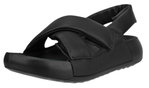ECCO Sandale Cozmo Croos (Vollnarbenleder) schwarz Damen