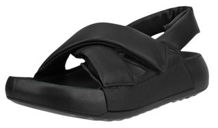 ECCO Sandal Cozmo Croos (Full-grain leather) black ladies
