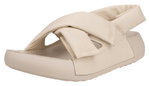 ECCO Sandale Cozmo Croos (Vollnarbenleder) beige Damen