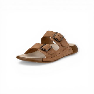 ECCO Sandale Cozmo (Wildleder) hellbraun Damen