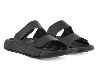 ECCO Sandale Cozmo Flat schwarz Damen