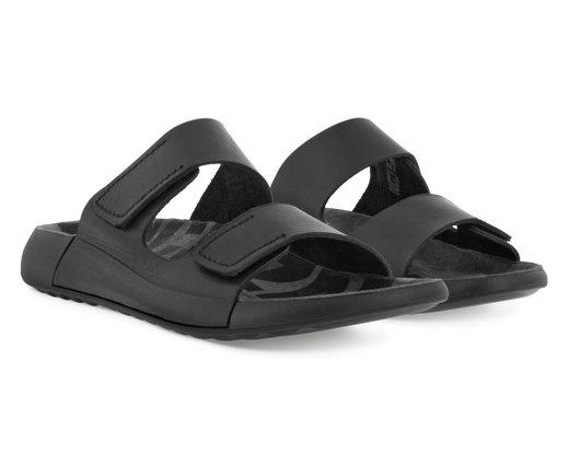 ECCO Sandale Cozmo Flat schwarz Damen