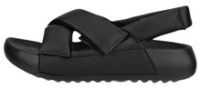 ECCO Sandale Cozmo Croos (Vollnarbenleder) schwarz Damen