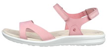 ECCO Sandale Cruise II 3 Strap (Nubukleder) rosa Damen