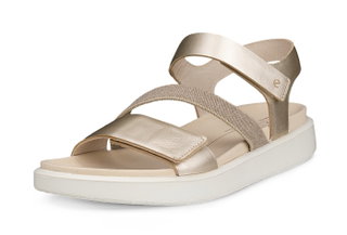 ECCO Sandal Flowt (Leather) gold Women