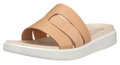 ECCO Sandale Flowt Slide (Premium-Leder) beige Damen