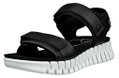 ECCO Sandale Gruuv Sol Lea (Premium-Leder) schwarz Damen