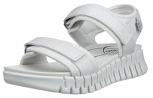 ECCO Sandale Gruuv Sol Lea (Premium-Leder) weiss Damen