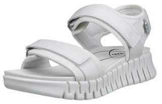 ECCO Sandal Gruuv Sol Lea (Premium Leather) white ladies