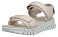 ECCO Sandale Gruuv Sol Lea (Premium-Leder) beige/weiss Damen
