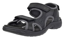 ECCO Sandale Hike 3 Strap (Leder) schwarz Herren