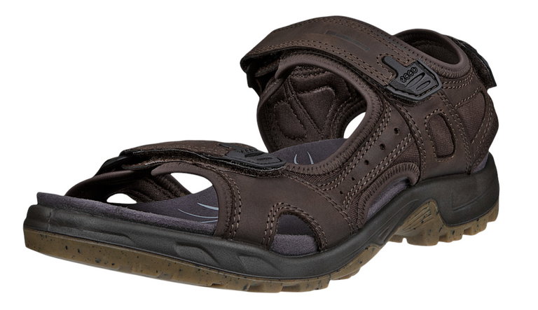 ECCO Sandale Offroad Yucatan Plus (weiches Nubukleder) braun Herren