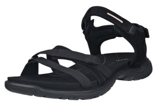 ECCO Sandale Offroad Roam Lea Tex (Nubukleder) schwarz Damen
