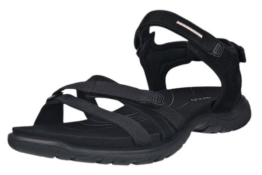 ECCO Sandale Offroad Roam Lea Tex (Nubukleder) schwarz Damen