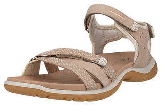 ECCO Sandale Offroad Roam Lea Tex (Nubukleder) braun Damen