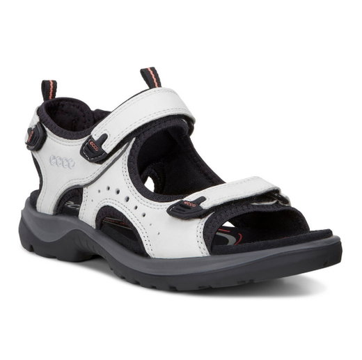 ECCO Sandale Offroad Andes II (Nubukleder) weiss Damen