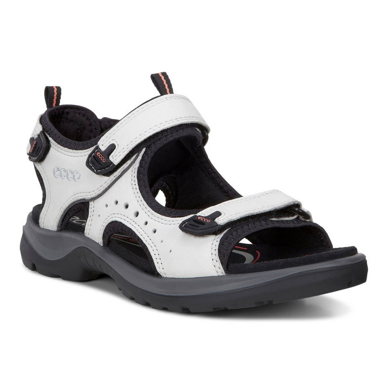 ECCO Sandale Offroad Andes II (Nubukleder) weiss Damen