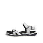 ECCO Offroad Roam Sandal (Full-grain Leather) white Ladies