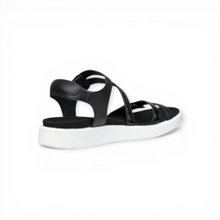 ECCO Sandale Soft (Vollnarbenleder) schwarz Damen