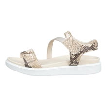 ECCO Sandale Soft (Vollnarbenleder) gold/braun Damen
