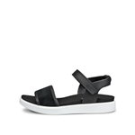 ECCO Sandale Soft (Vollnarbenleder) schwarz Damen