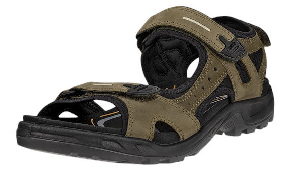 ECCO Sandale Yucatan (Offroad) Leder braun/schwarz Herren