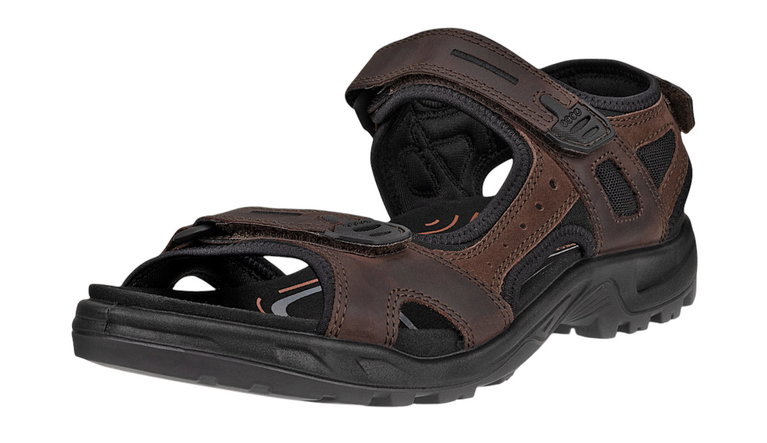 ECCO Yucatan Sandal (Offroad) Leather Brown Men's