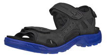 ECCO Sandale Yucatan (Offroad) Leder schwarz/blau Herren