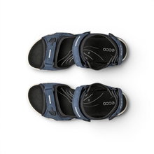 ECCO Sandale Yucatan Leder marineblau Damen