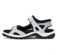 ECCO Sandale Yucatan Leder eisblau Damen