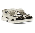 ECCO Sandale Yucatan Plus (Offroad, aus weichem Leder) beige/braun Damen