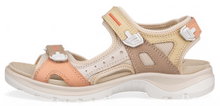 ECCO Sandale Yucatan Leder beige Damen